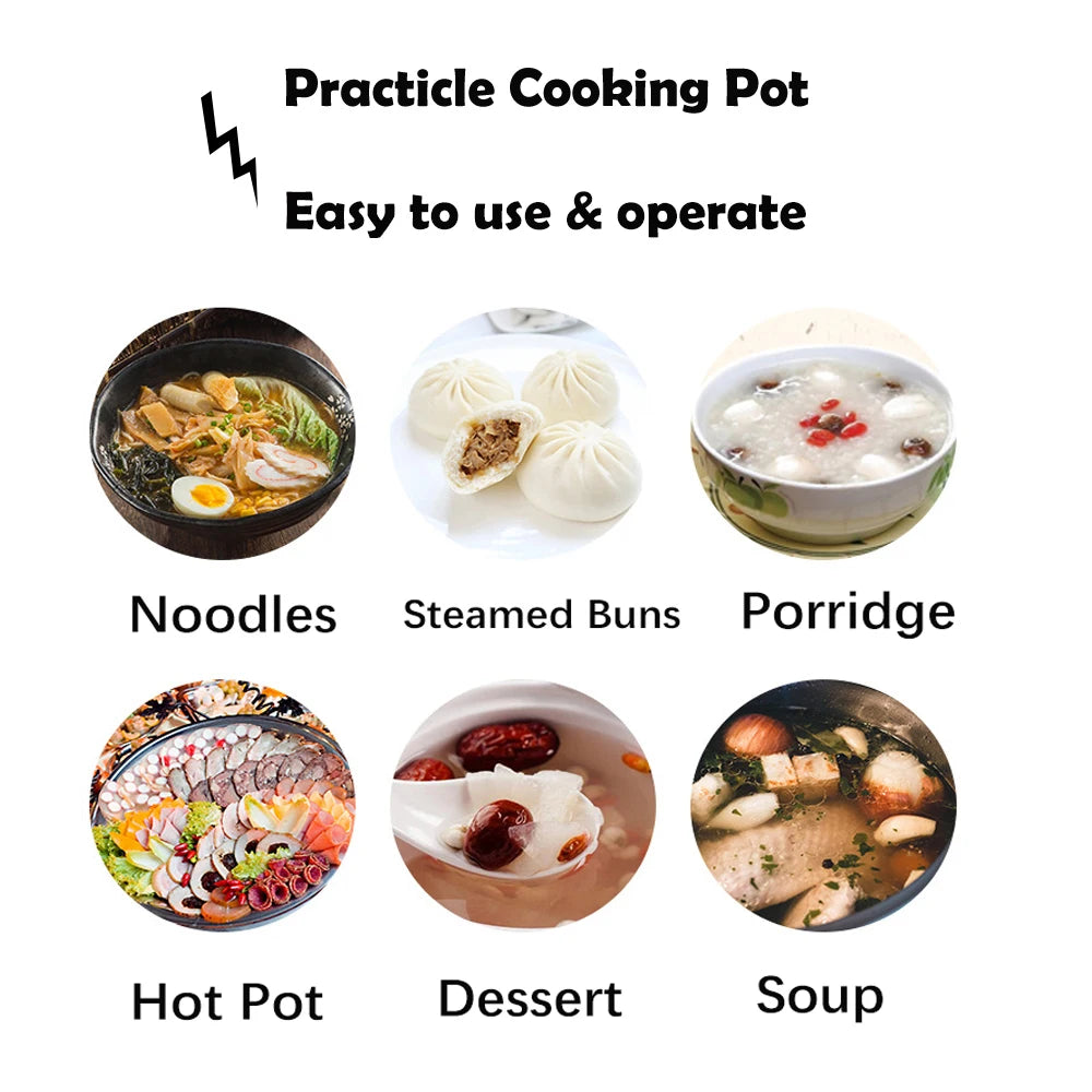 Potopot Mini Multifunction Electric Cooker